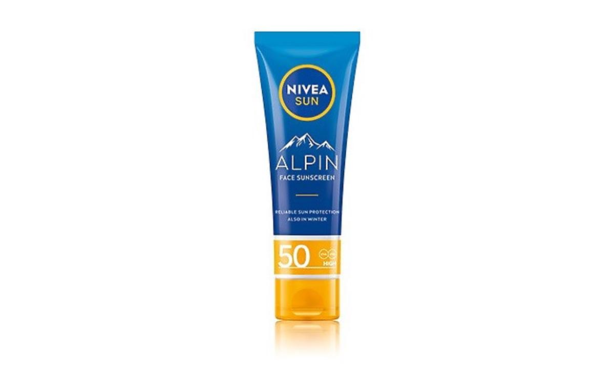 Nivea, Sun, Alpin Face Sunscreen SPF 50