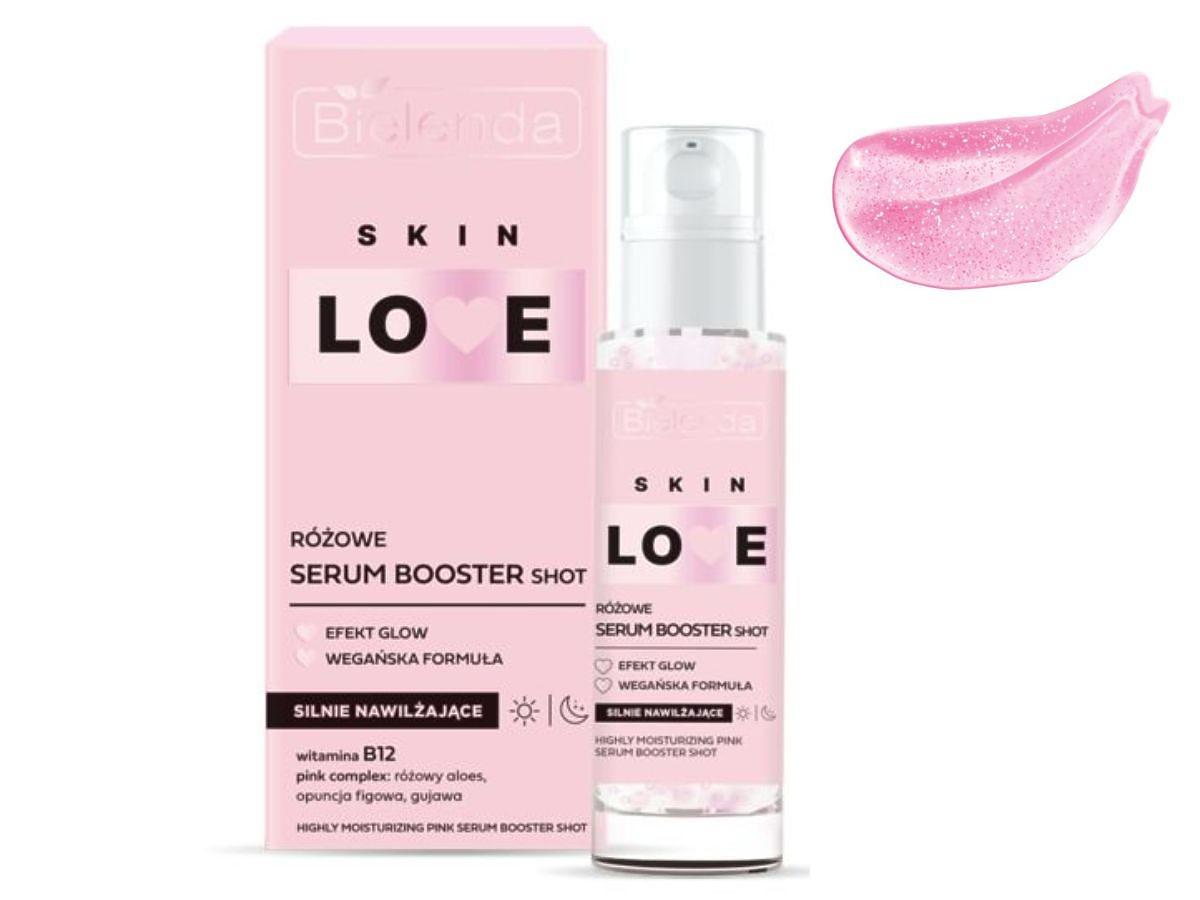 Nowe różowe serum Skin Love Bielenda 