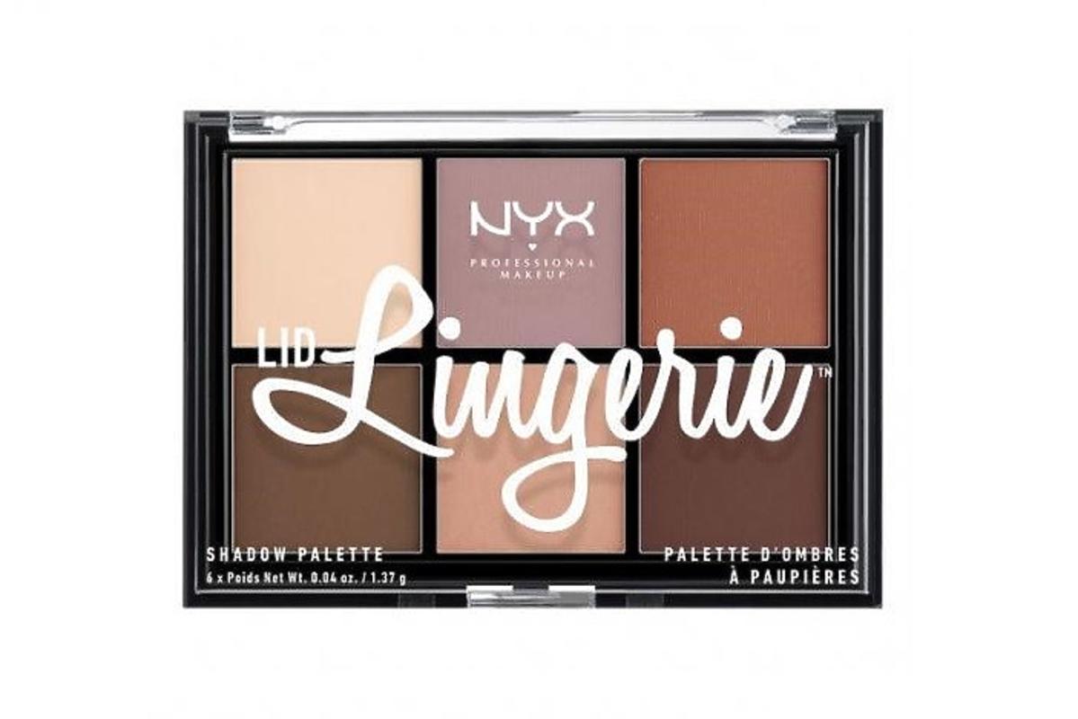 NYX Professional Makeup, Lid Lingerie, Shadow Palette (Paleta cieni do powiek)