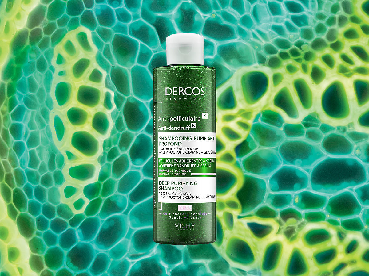 Oczyszczający szampon przeciwłupieżowy K Dercos od Vichy 