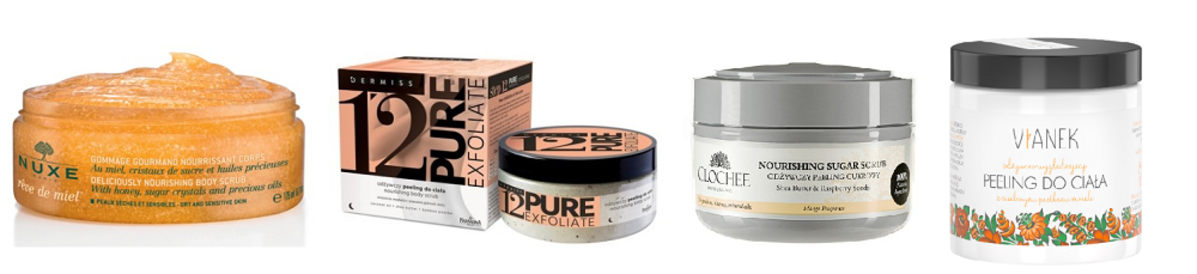 odżywczy peeling do ciała