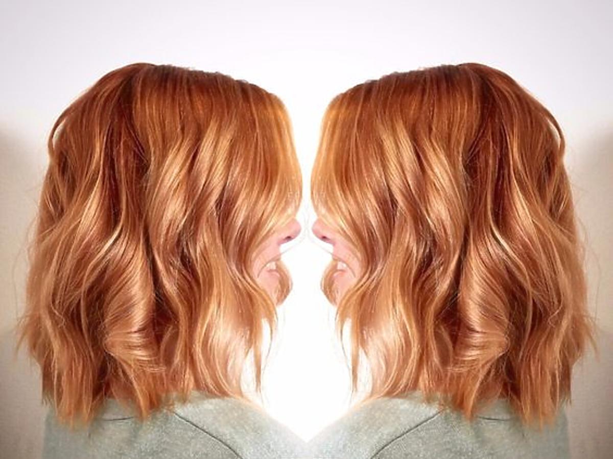 Peach cobbler - rudy kolor rozświetlający włosy