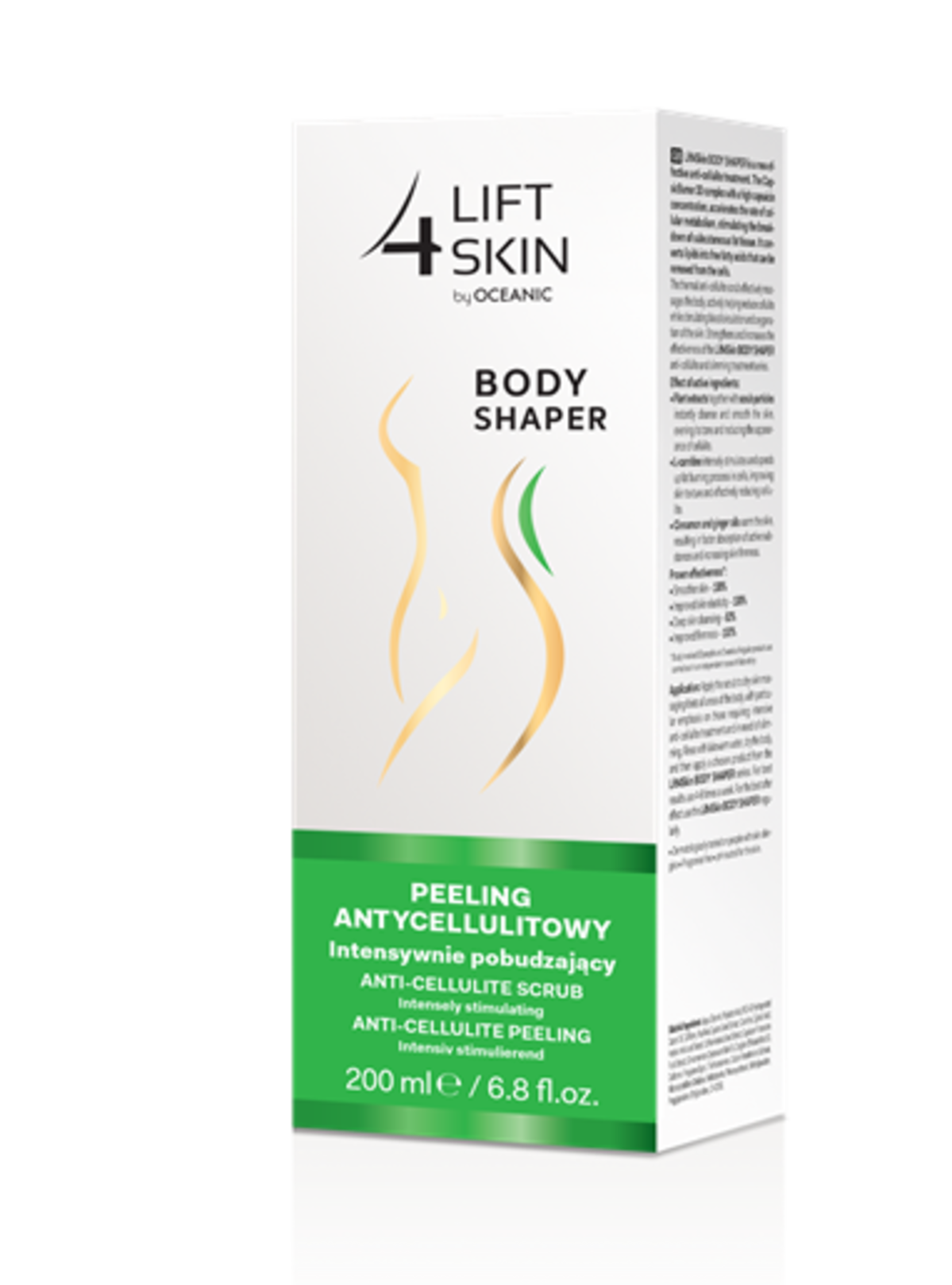 Peeling antycellulitowy Intensywnie pobudzający BODY SHAPER