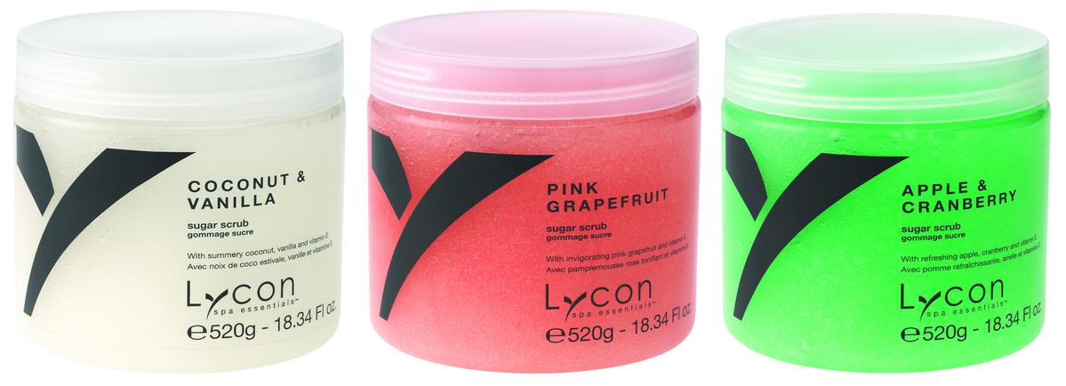 peeling cukrowy do ciała Lycon