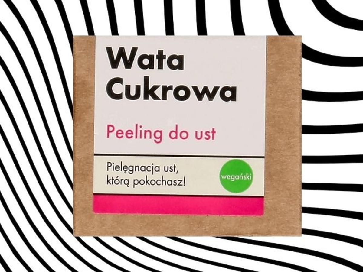  Peeling do ust `Wata cukrowa`