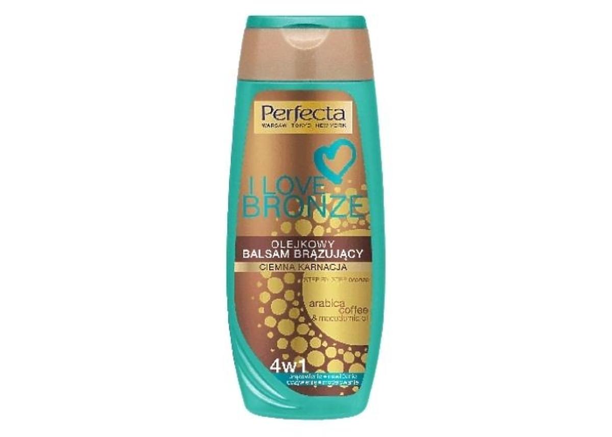 Perfecta, I Love Bronze, Olejkowy balsam brązujący - ciemna karnacja
