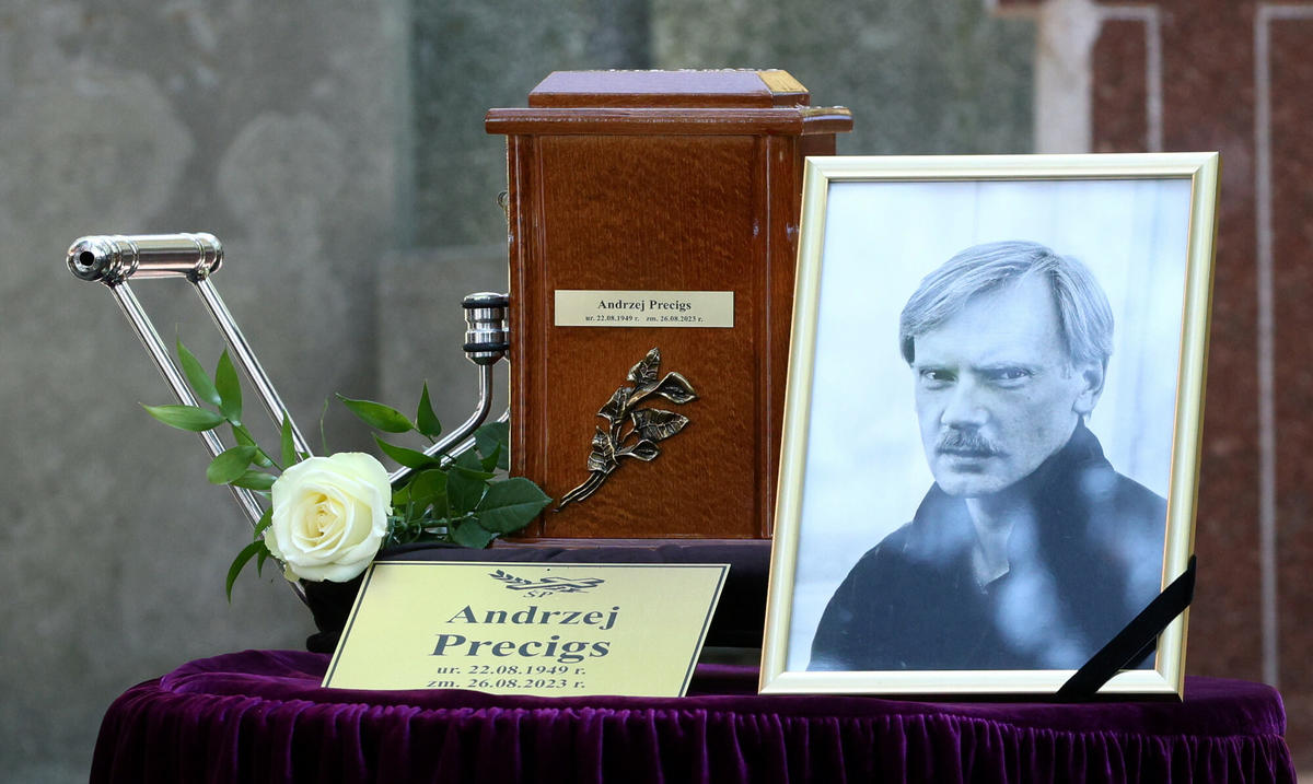 Pogrzeb  Andrzeja Precigsa 