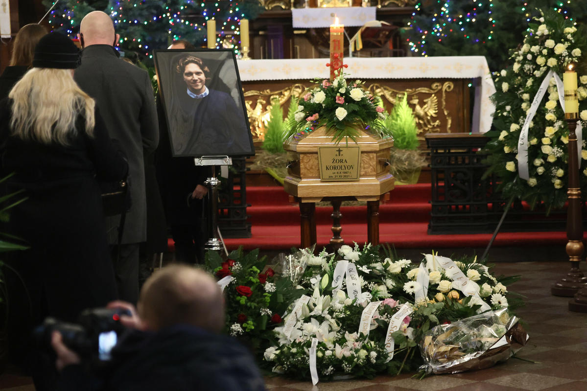 pogrzeb Żory Korolyova