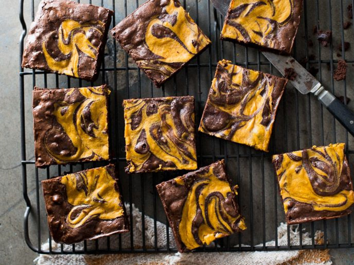 Przepis na dyniowe brownie