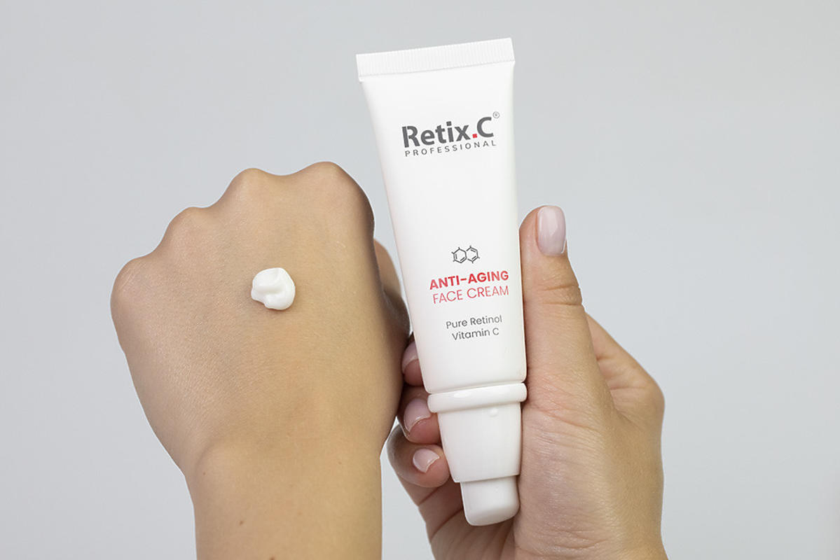 Retix C, Anti - Aging Face Cream, Przeciwzmarszczkowy krem z retinolem i witaminą C 