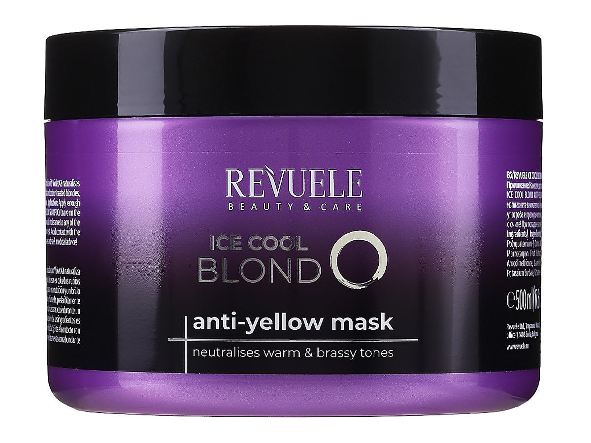 Revuele Beauty & Care Ice Cool Blond Anti-Yellow Mask 