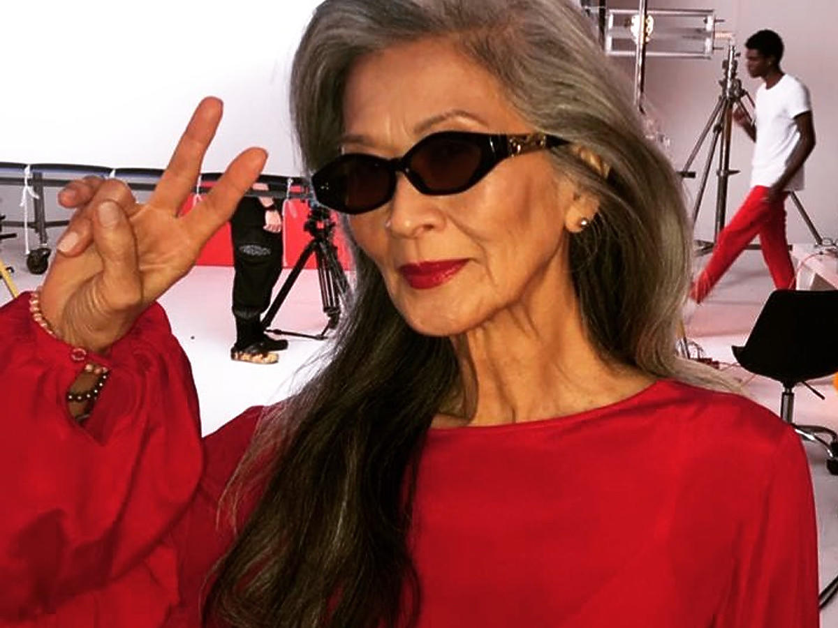 Rosa Saito ma 71 lat i została modelką