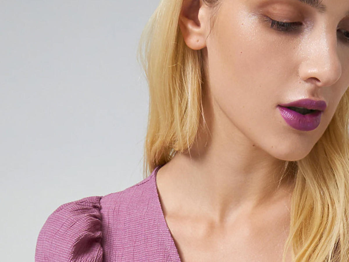 Różowa bluzka Sinsay z kolekcji "Dusty Pink"