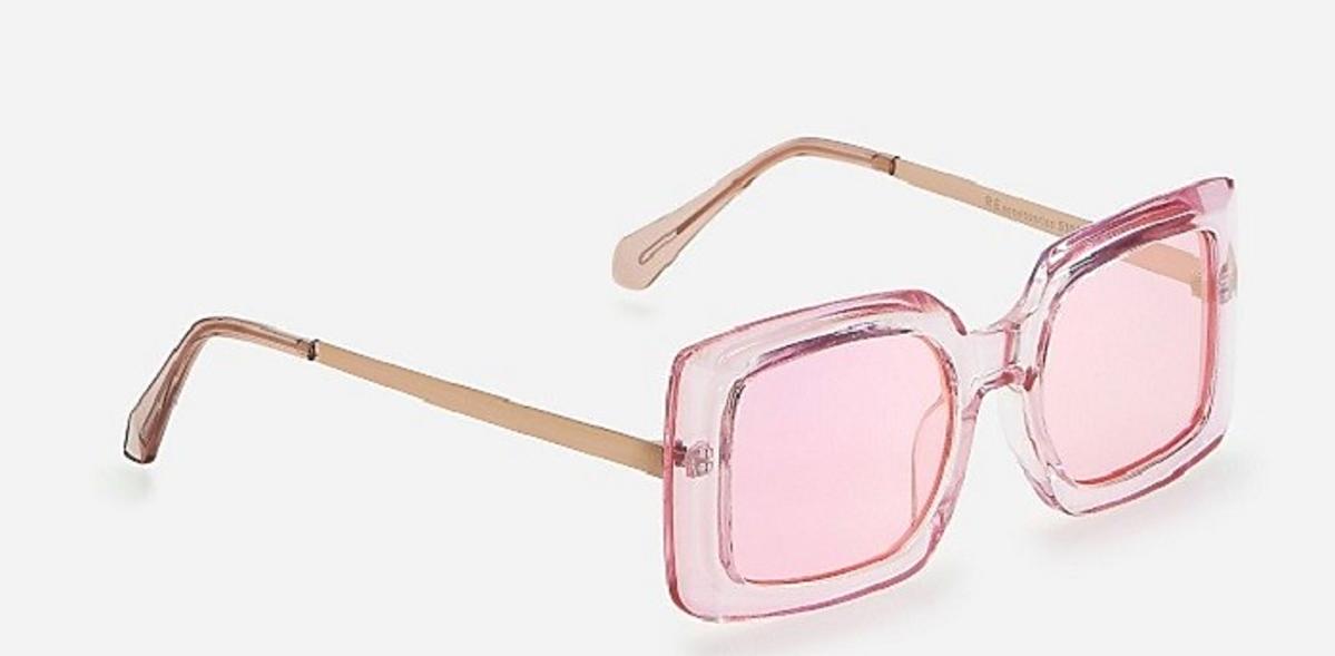 różowe okulary Reserved
