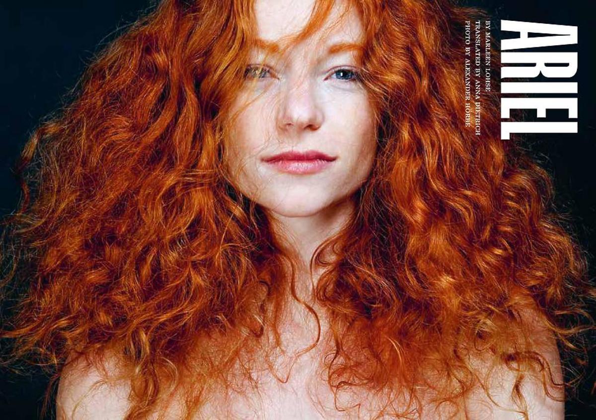 Ruda kobieta