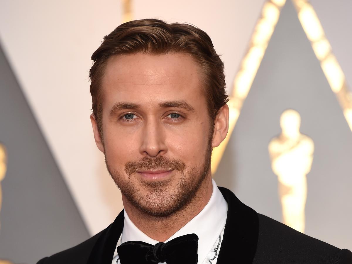 Ryan Gosling na gali rozdania Oscarów 2017