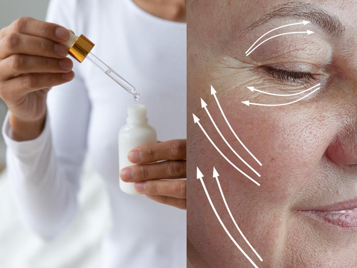 serum do twarzy - peptydowe krople jak botoks na zmarszczki