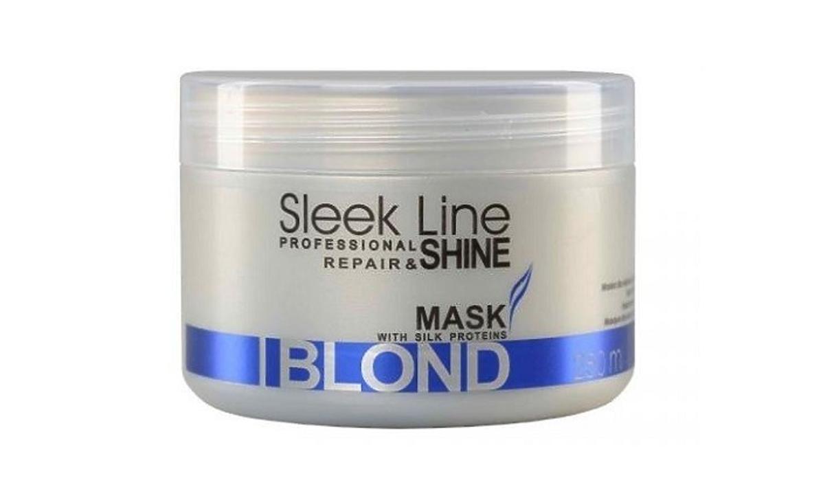 Stapiz, Sleek Line, Blond Hair Mask (Regenerująca maska z jedwabiem i wyciągiem z pestek słonecznika)