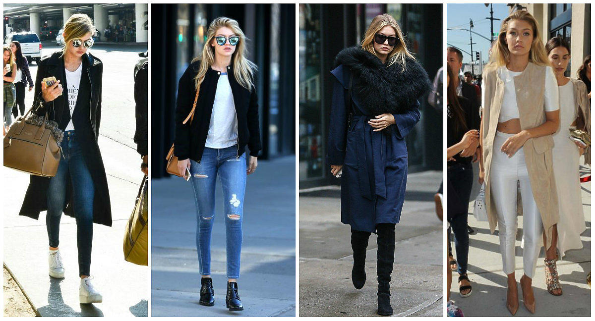 styl gwiazd gigi hadid