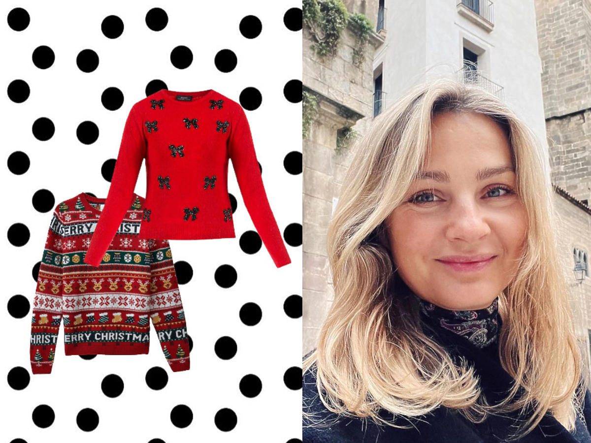 świąteczne swetry - Małgorzata Socha