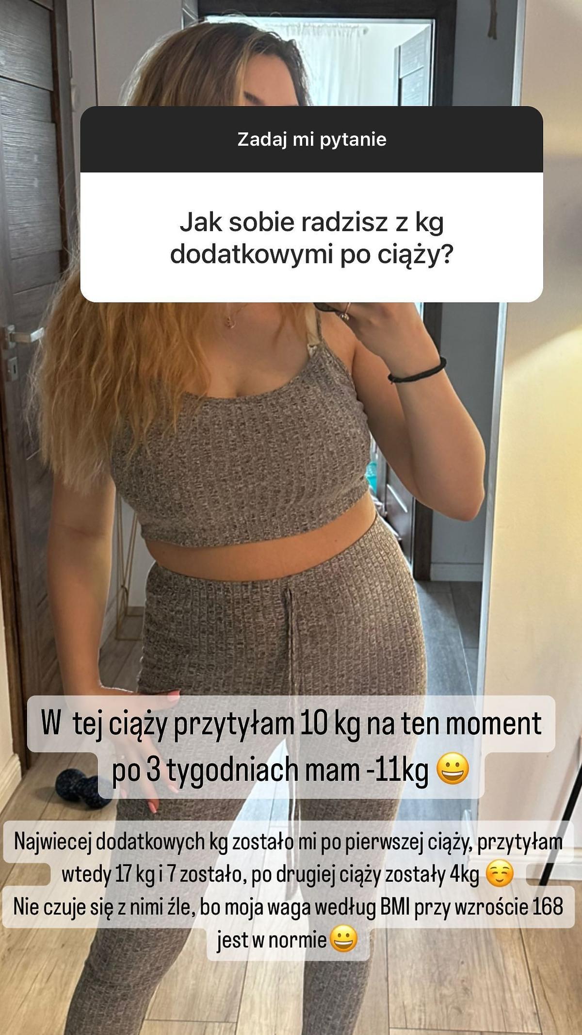Sylwia Przybysz ile schudła po ciąży 