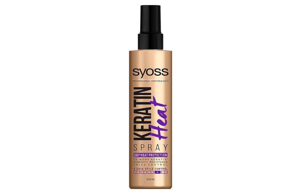 Syoss, Keratin, Heat Spray (Termochronny spray do włosów)