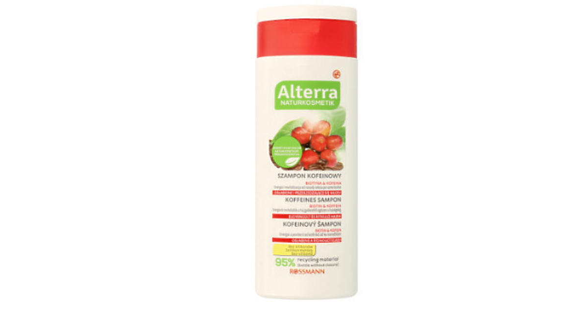 szampon do włosów Biotyna & Kofeina - Alterra
