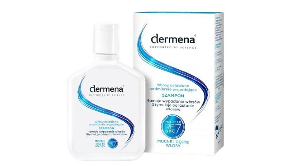 szampon do włosów osłabionych nadmiernie wypadających z molekułą Regen7 od Dermena