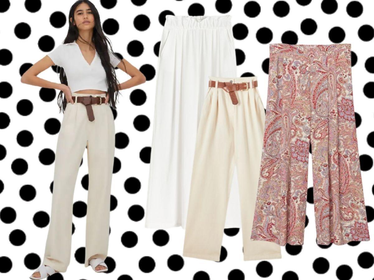 Szerokie spodnie - przegląd najmodniejszych modeli z sieciówek [Reserved, Zara, Pull&Bear]