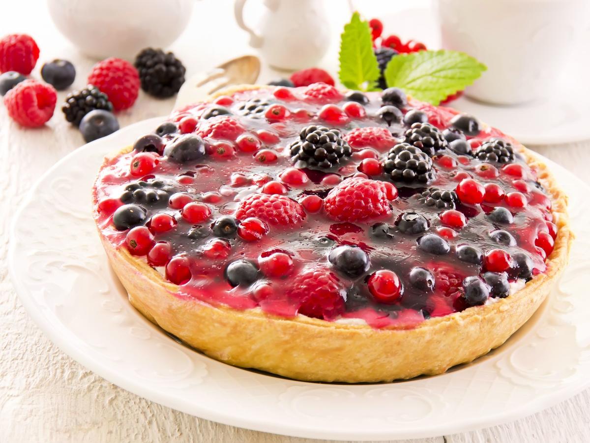 tarta z owocami