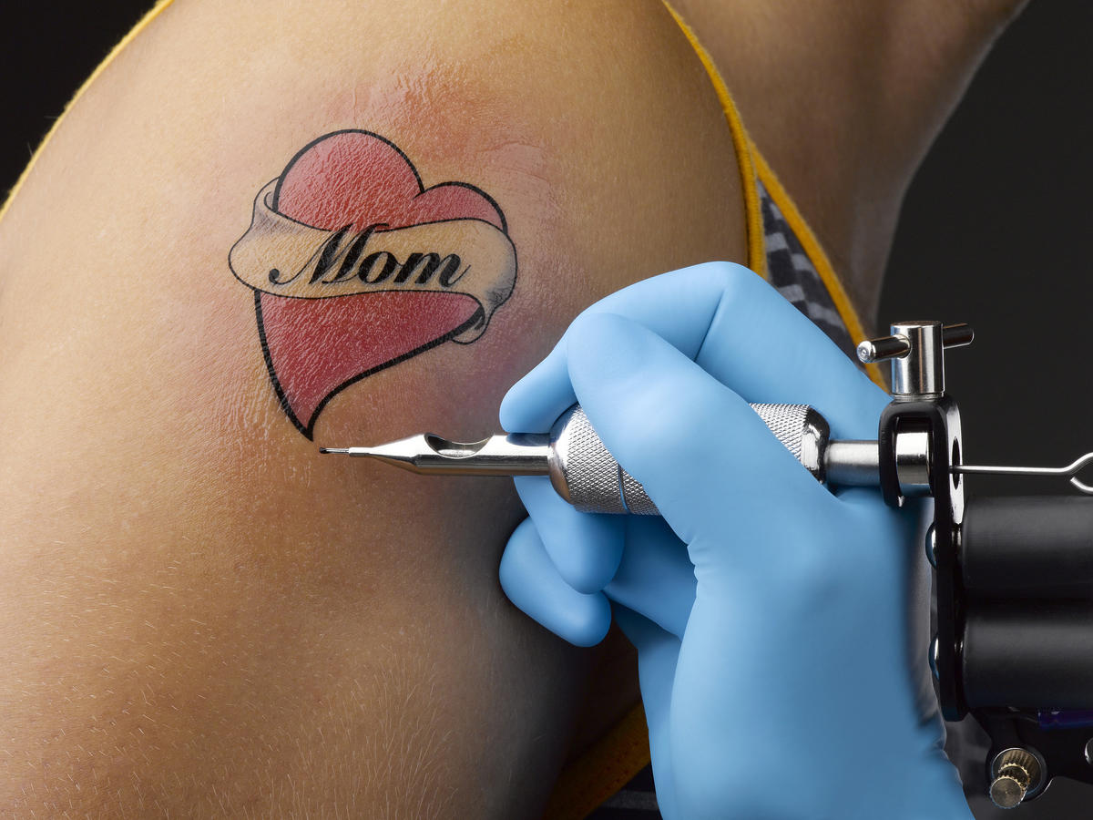tatuaż dla mamy i córki