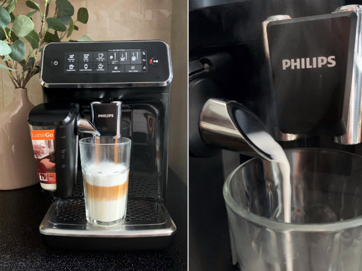 Test ekspresu Philips 3200 LatteGo
