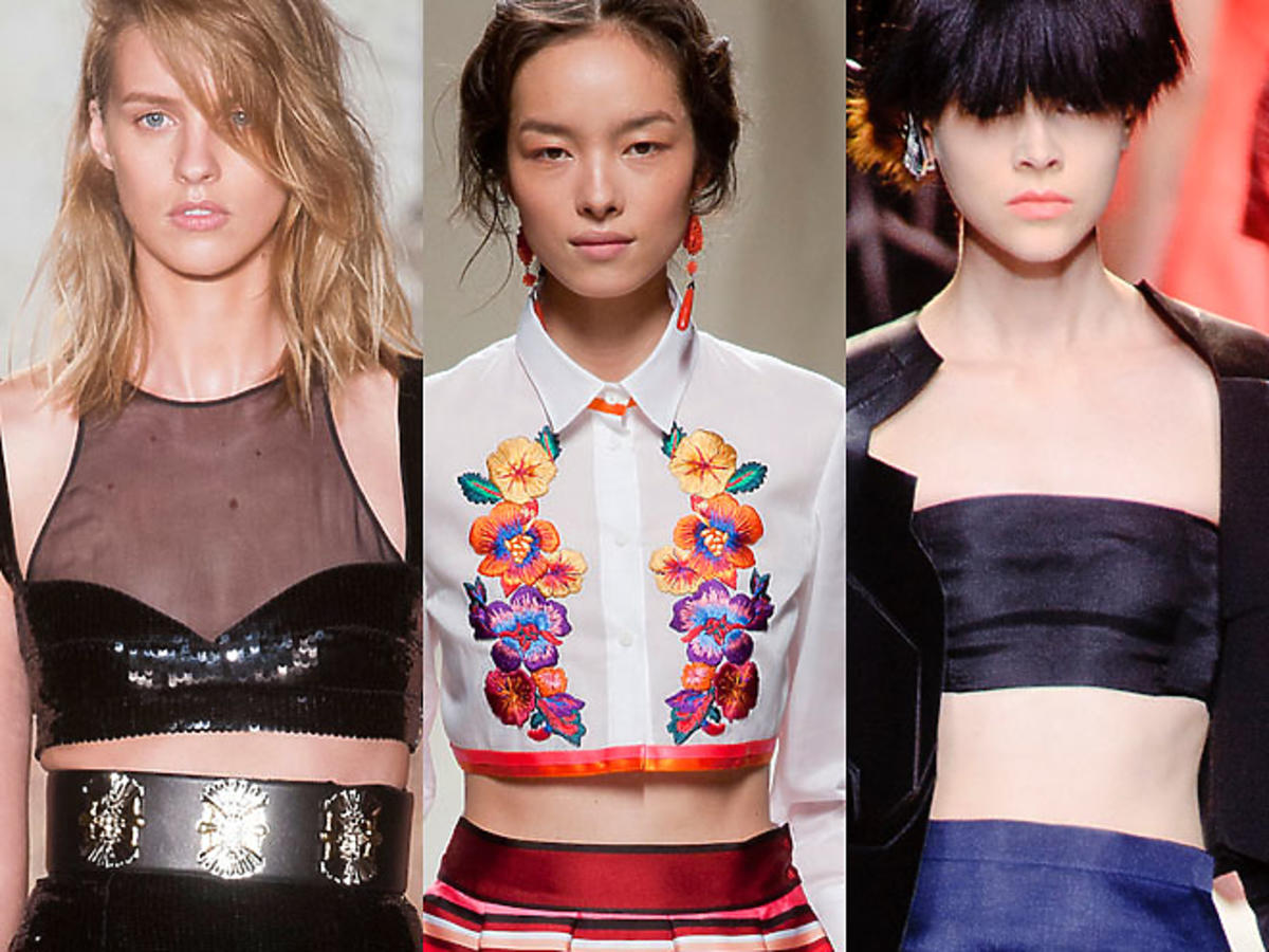 trendy lato 2014 crop top