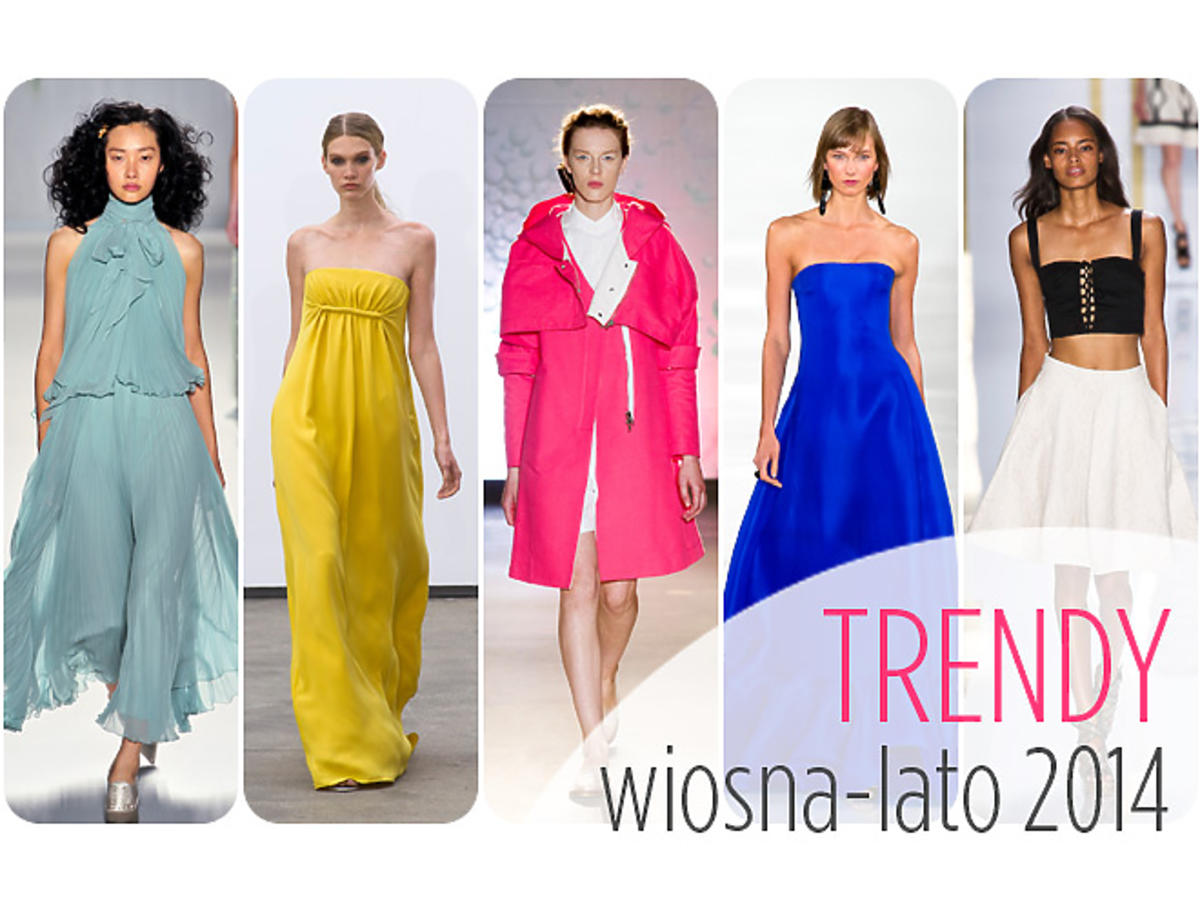 trendy wiosna-lato 2014 kolory