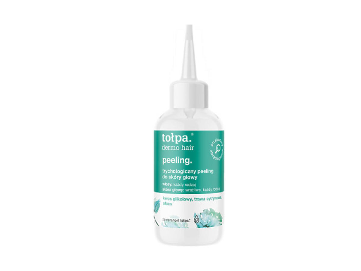 Trychologiczny peeling do skóry głowy Tołpa