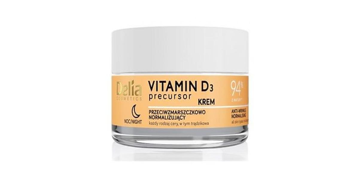 Vitamin D3 Precursor Krem przeciwzmarszczkowo-normalizujący na dzień Delia