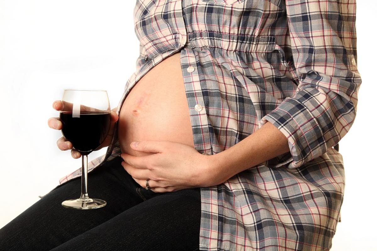 Wino w ciąży