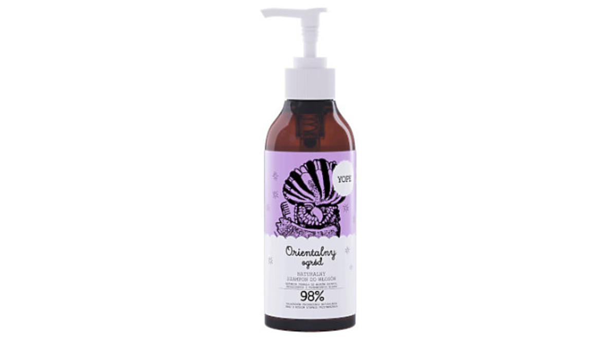 YOPE Orientalny Ogród - naturalny szampon regenerujący do włosów suchych
