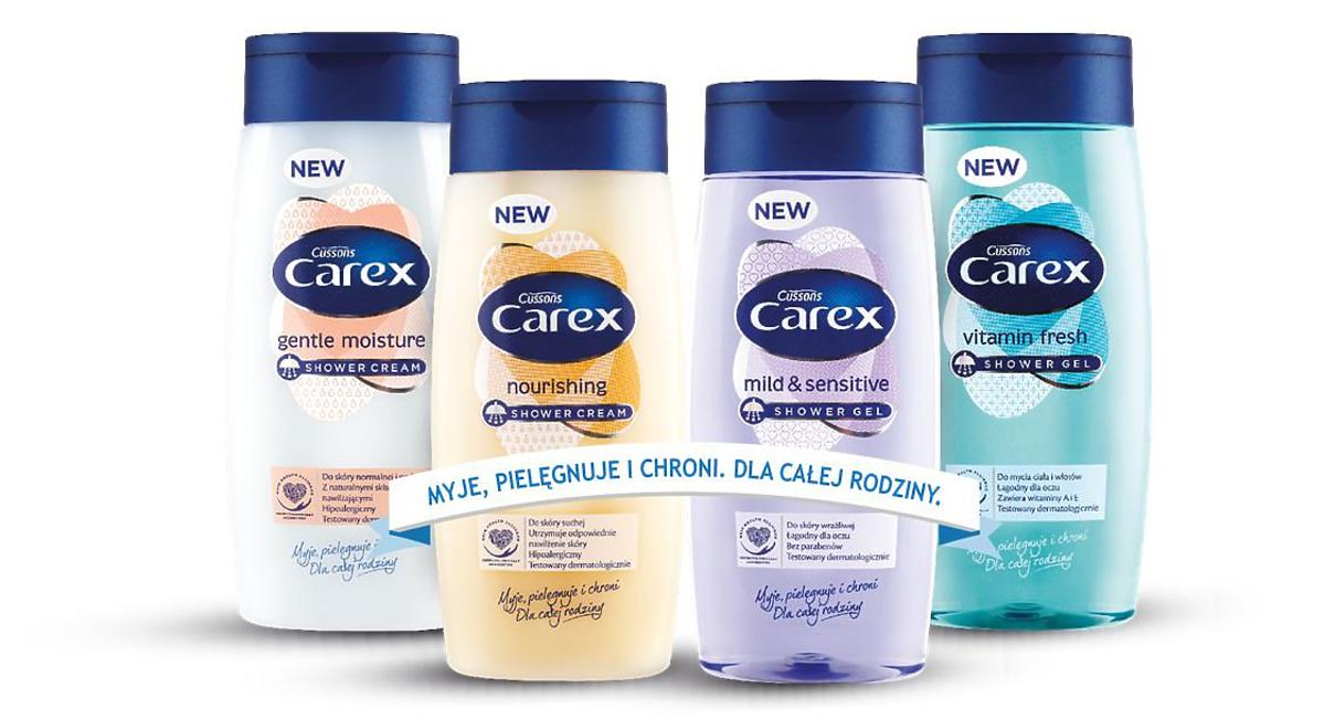 żel pod prysznic Carex