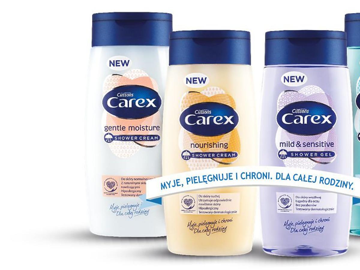 żel pod prysznic Carex