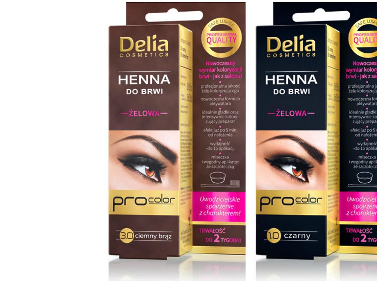 Żelowa henna do brwi Delia