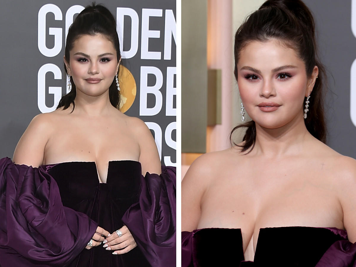 Złote Globy 2023: Selena Gomez zaliczyła wpadkę na czerwonym dywanie?