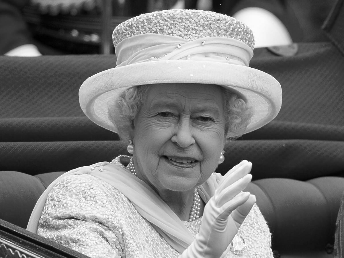 Zmarła królowa Elżbieta II