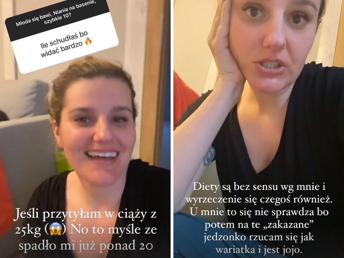 Zofia Zborowska o wadze po ciąży