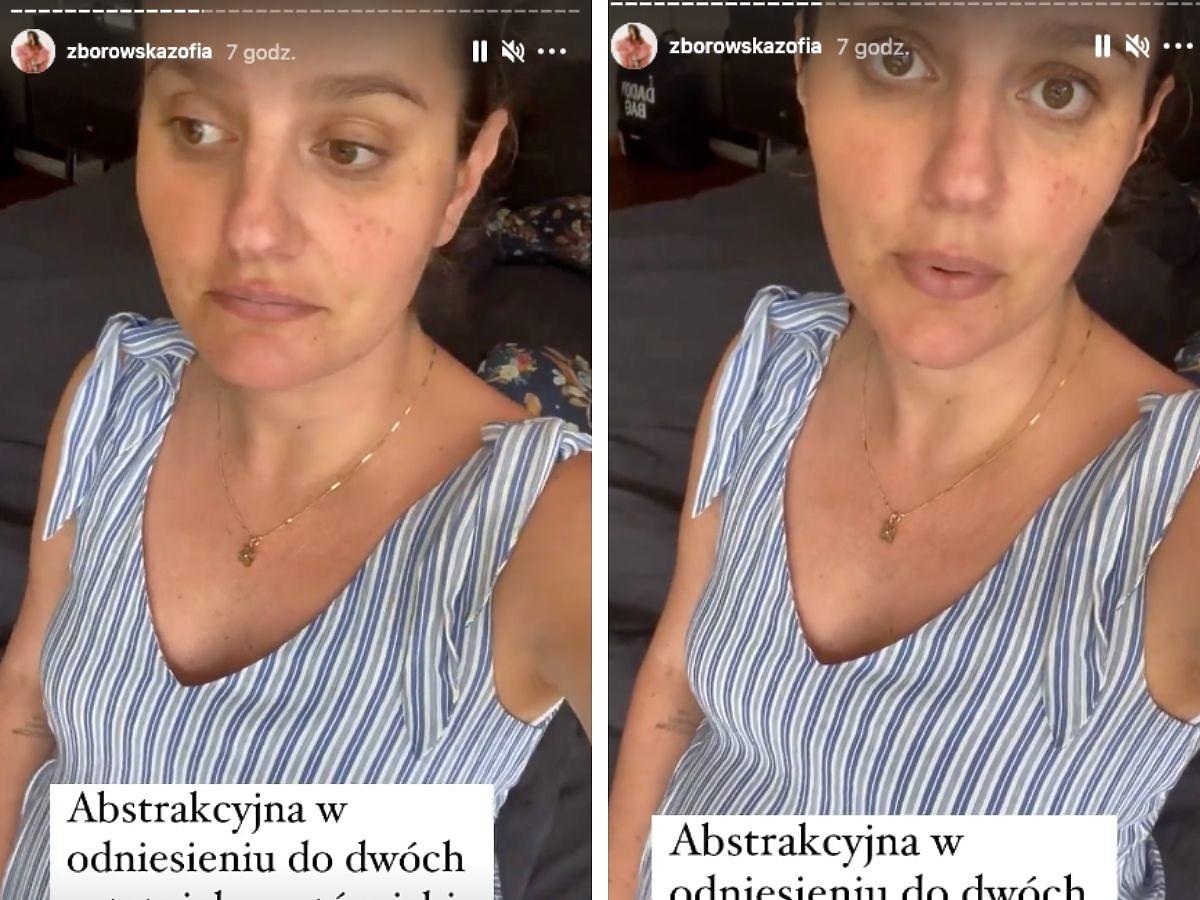 Zosia Zborowska komentuje kontrowersyjny wpis szpitala