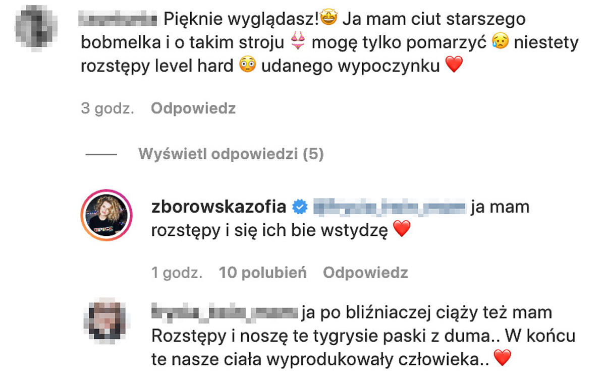 Zosia Zborowska wpis